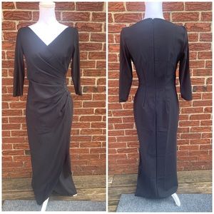 Alex Evenings black beaded gown